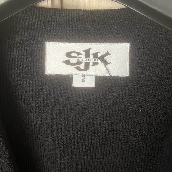 ST. JOHN Button Front Sweater - Picture 2 of 3